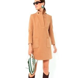 Tuckernuck Emerson Camel Coat Dress Size Medium